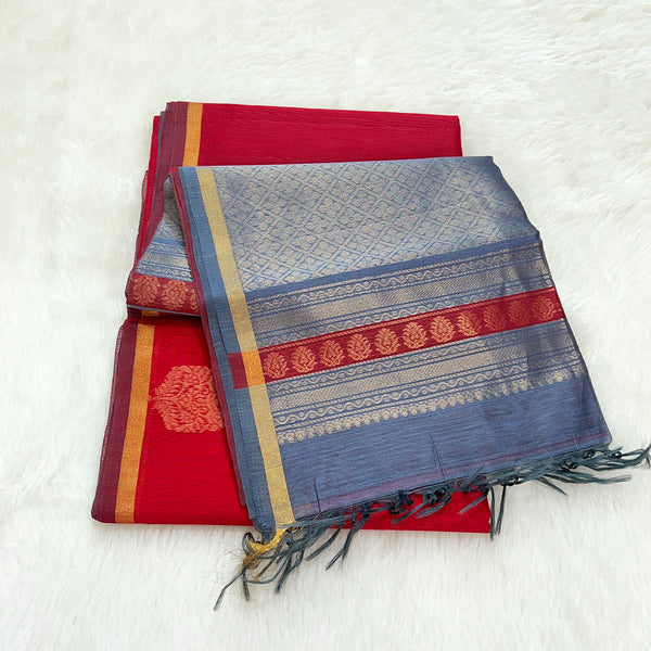 Pure Cotton Silk Saree