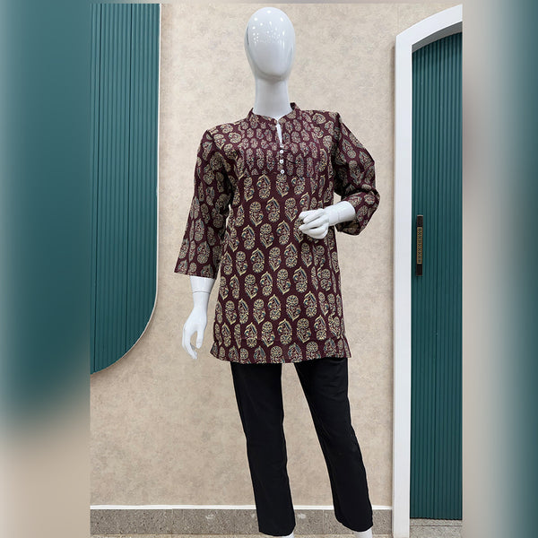 Printed Cotton Top