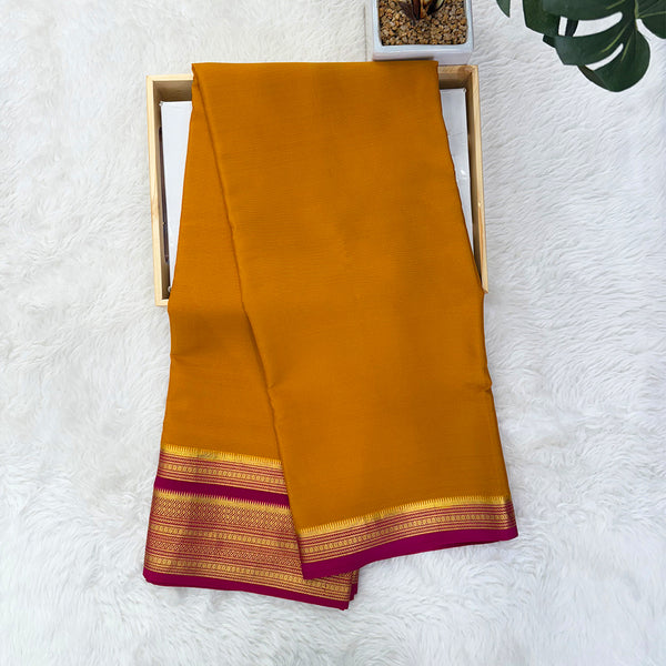 Pure Mysore Crepe  Silk Saree