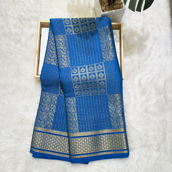 Pure Mysore Crepe Silk Saree