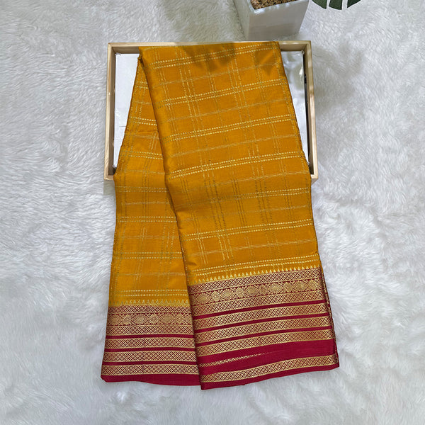 Pure Mysore Crepe Silk Saree