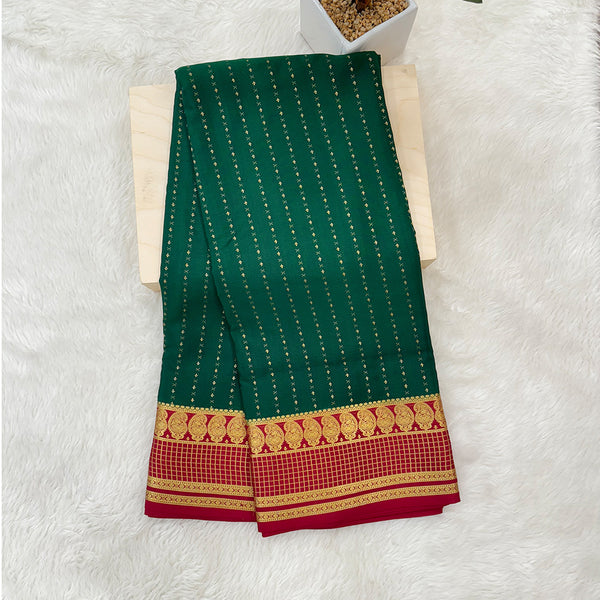 Pure Mysore Crepe Silk Saree