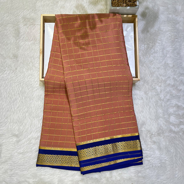 Pure Mysore Crepe Silk Saree
