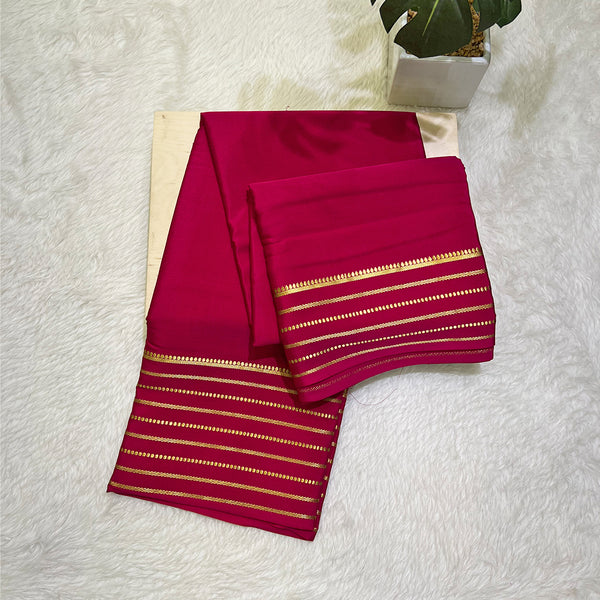 Pure Mysore Crepe Silk Saree