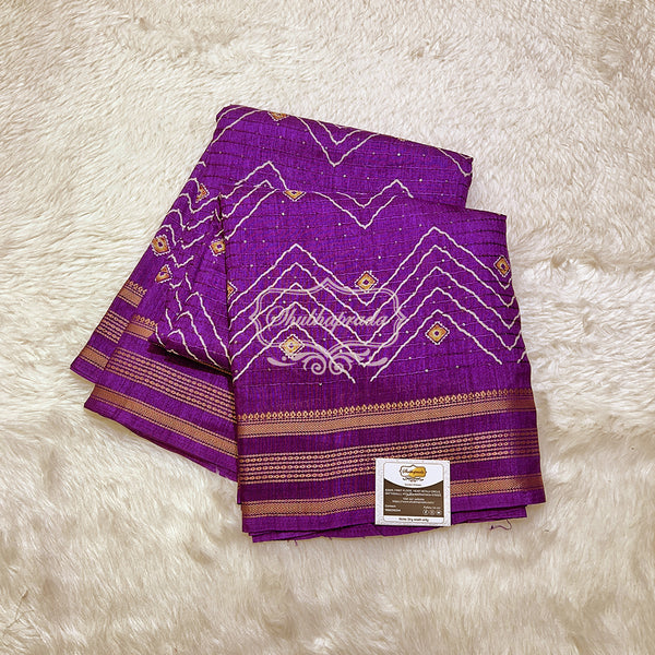 Sequence Work Dola Silk Saree