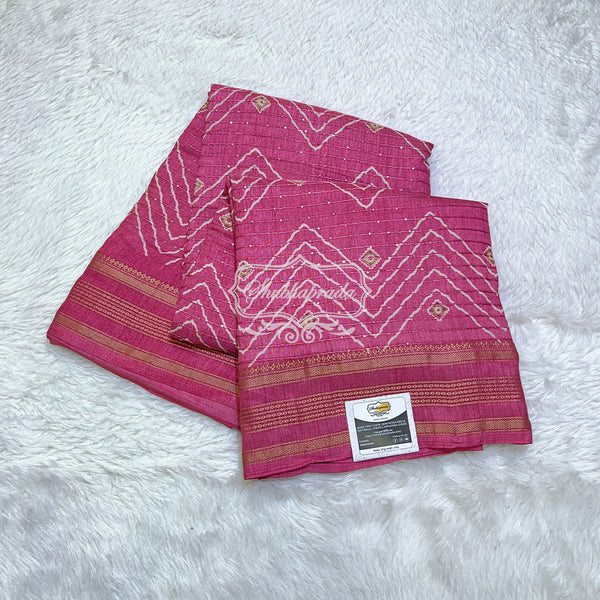 Sequence Work Dola Silk Saree