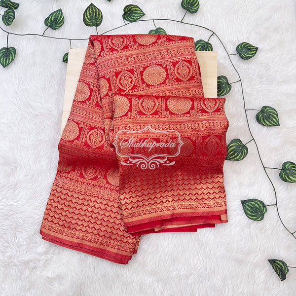 Premium Banarasi Georgette Saree