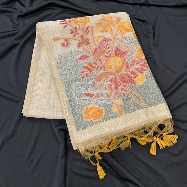 Semi Cotton Saree