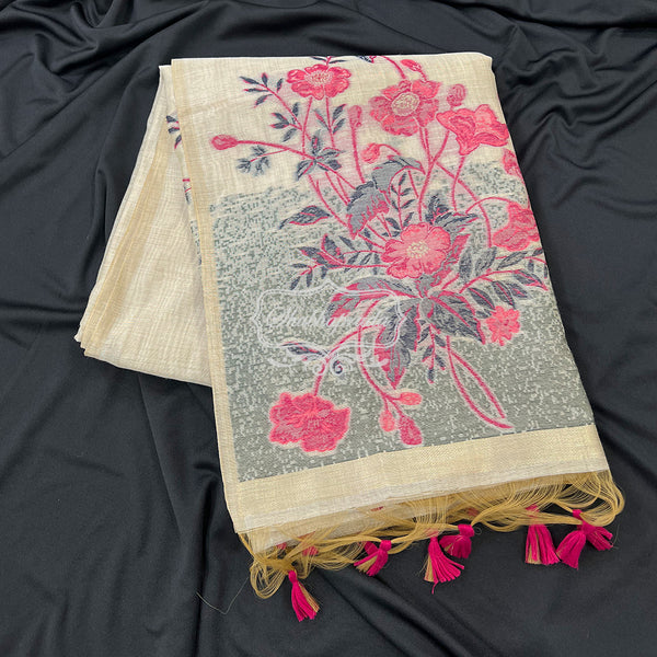 Semi Cotton Saree