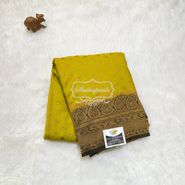 Banarasi Georgette Saree with Rich Pallu and Golden Butta