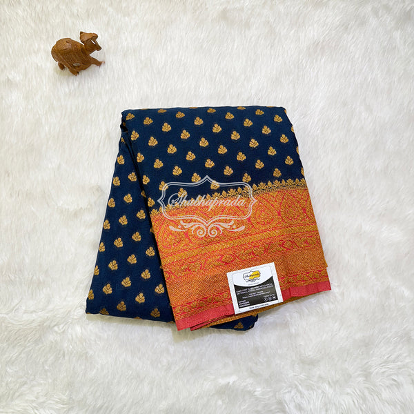 Banarasi Georgette Saree with Rich Pallu and Golden Butta