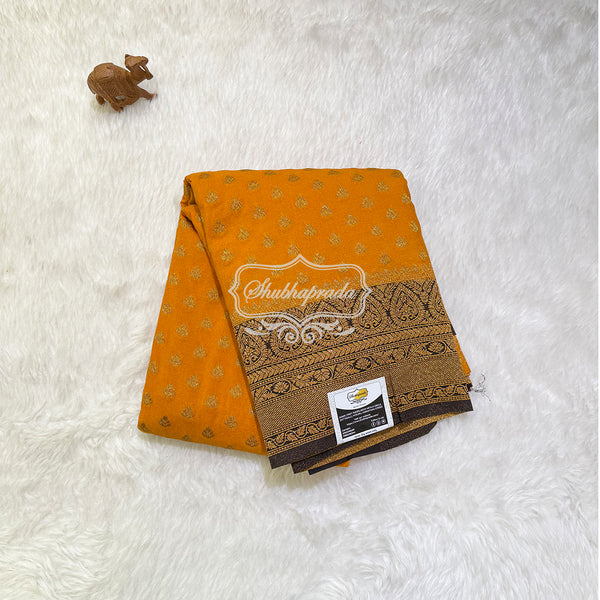 Banarasi Georgette Saree with Rich Pallu and Golden Butta