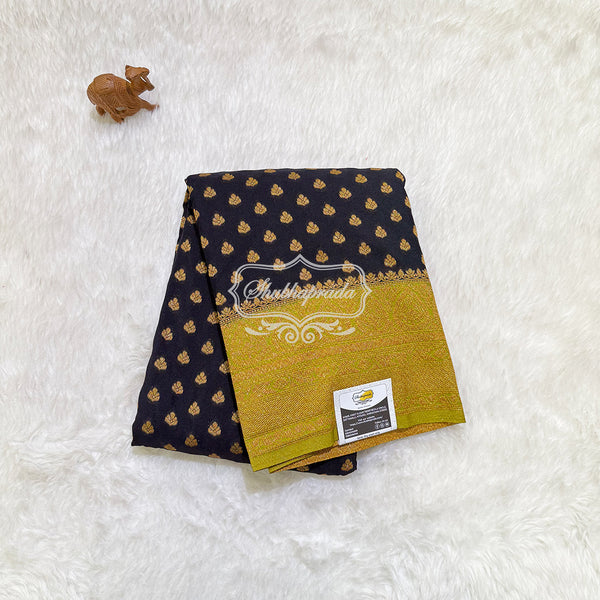 Banarasi Georgette Saree with Rich Pallu and Golden Butta