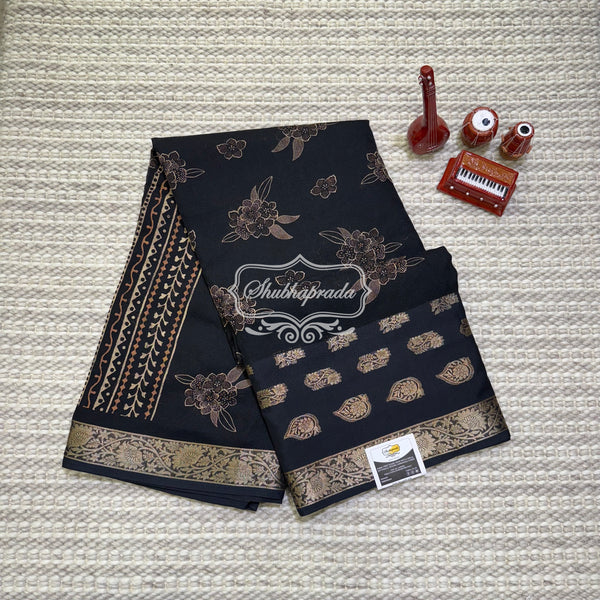 Light Weight Office Wear Chiffon Saree