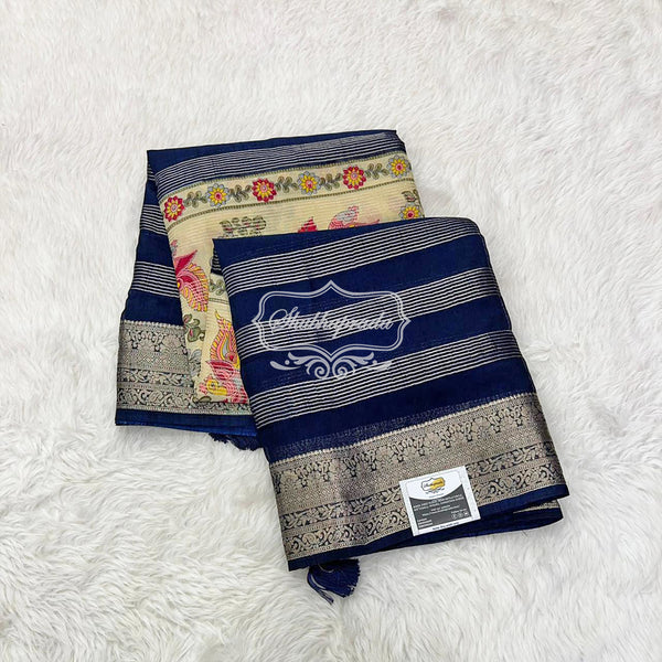 Kalamkari Chiffon Saree