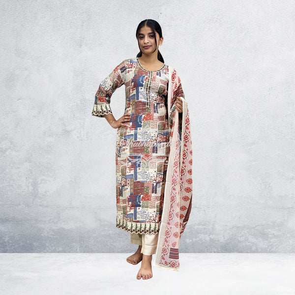 Muslin Suit Set